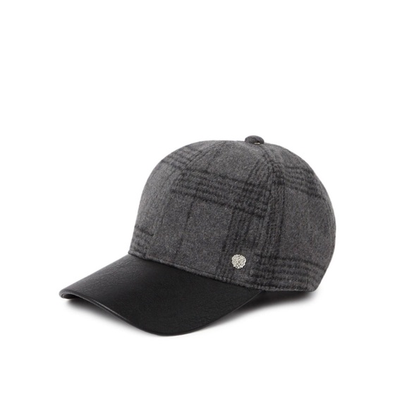 Vince Camuto Accessories - NWT Faux Leather Brim Baseball Cap Grey | Vince Camuto Womens Hats